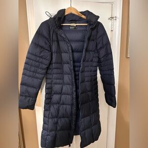 Women’s North Face Coat - Navy Blue Size Small